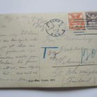 1923 Praha lunastuskortti S/s Östra skärgårdenilla mennyt - pikkukuva 1