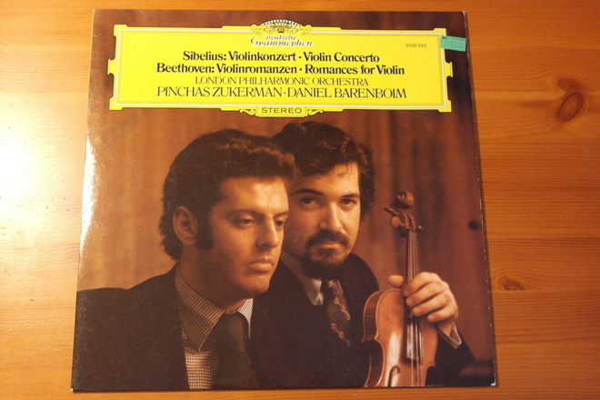 Sibelius-Beethoven-London Philharmonic Orchestra-LP.