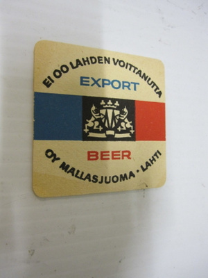 vanha oy mallasjuoma lahti TUOPINNALUNEN