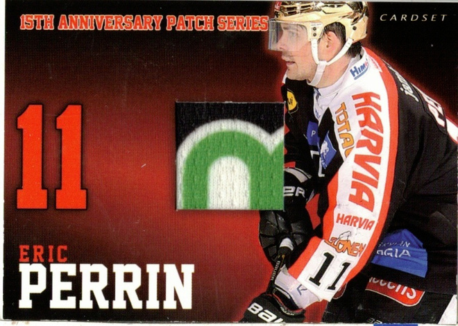 2013-14 Cardset ERIC PERRIN JYP Ässät Patch