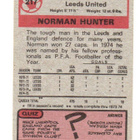 Purkkakuva Jalkapallo n:o 217 1973-74 NORMAN HUNTER. LEEDS. - pikkukuva 2