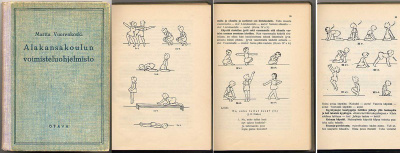 Vuorenkoski,Martta: Alakansakoulun voimisteluohjelmisto(1943