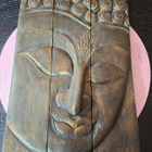 BUDDHA 3-OSAINEN PUUTAULU - pikkukuva 1