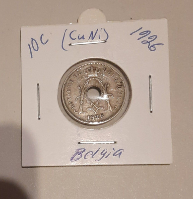 Belgia 10c (CuNi) 1926