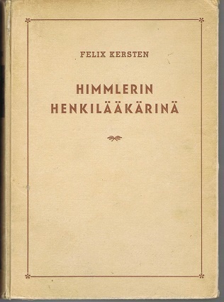 Felix Kersten : Himmlerin henkilääkärinä