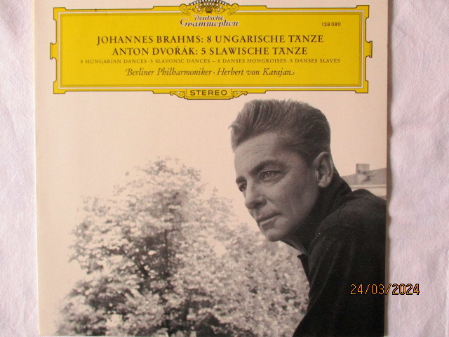 Brahms 8 UNGARISCHE TÄNZE & DVORAK 5 SLAWISCHE TÄNZE (LP)