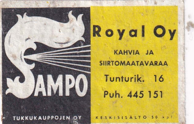 Royal Oy, Tunturik. 16, Sampo    s36