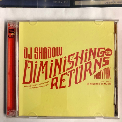 DJ SHADOW - Diminishing Returns Party Pak 2-cd