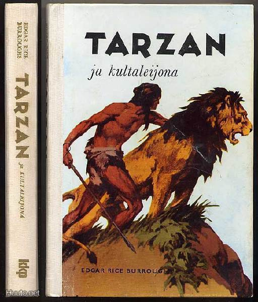 Burroughs, Edgar Rice: Tarzan ja kultaleijona (K-kirjap.,71)