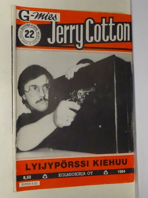 G-mies Jerry Cotton n:o 22 1984 - Lyijypörssi kiehuu