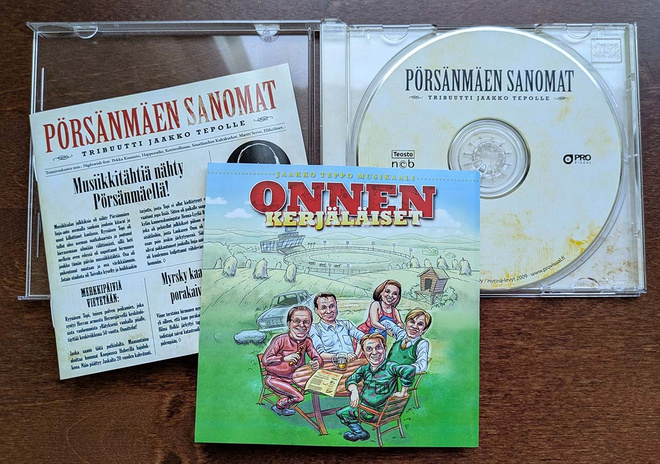 Pörsänmäen Sanomat: Tribuutti Jaakko Tepolle (CD)