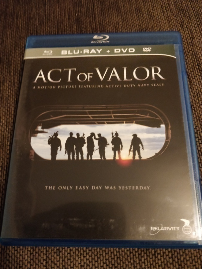 Act of Valor (US Navy Seals) Blu-ray + DVD