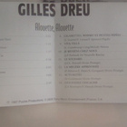 GILLES DREU :: ALOUETTE, ALOUETTE :: CD, ALBUM 1997 - pikkukuva 4