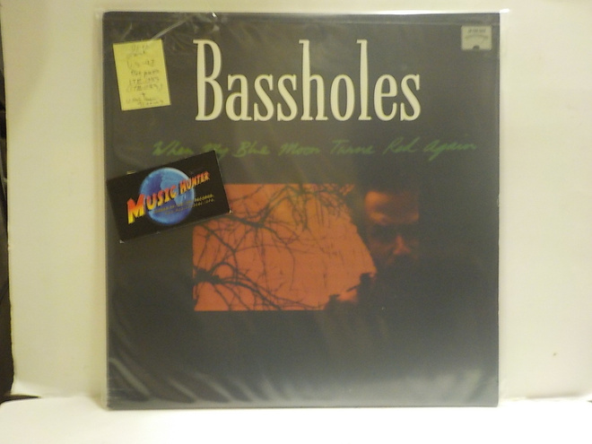 BASSHOLES - WHEN MY BLUE MOON TURNS RED AGAIN M-/EX+ 2LP