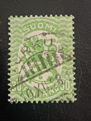 M-17 Hakaristi. 30p.Hyvä leima