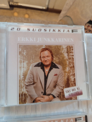 CD- LEVY : 20 SUOSIKKIA : ERKKI JUNKKARINEN  : SIKS OON MÄ S