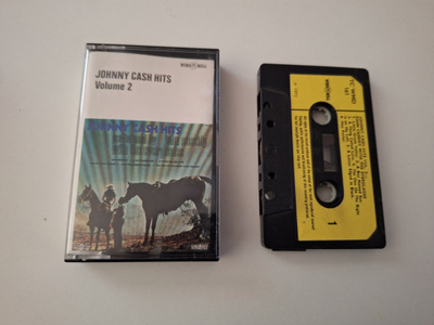JOHNNY CASH - HITS VOL 2 c-kasetti