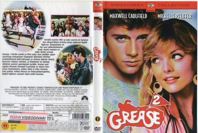 Grease 2	(50 740)	UUSI	-FI-	DVD			michelle pfeiffer	1982