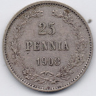 1908 25 penniä kl6 - pikkukuva 1