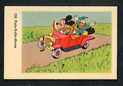 Keräilykuva - Disney - Pluto - Kalle - Musse 155