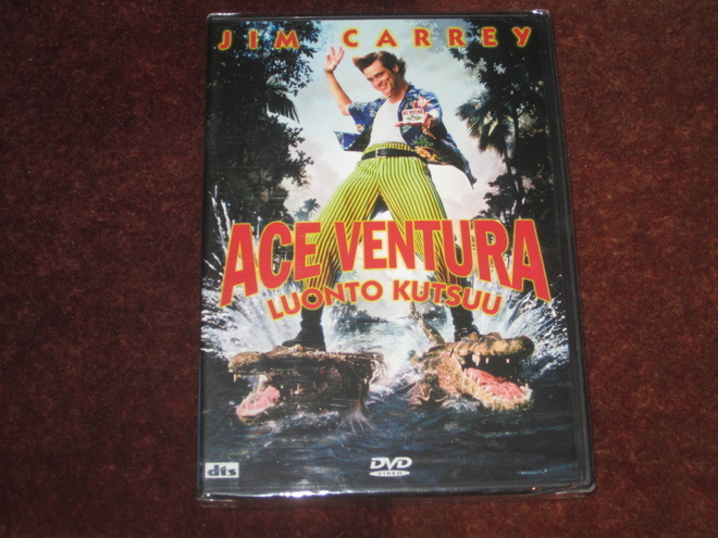 ACE VENTURA - LUONTO KUTSUU - DVD - UUSI