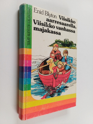 Enid Blyton : Viisikko aarresaarella ; Viisikko vanhassa ...