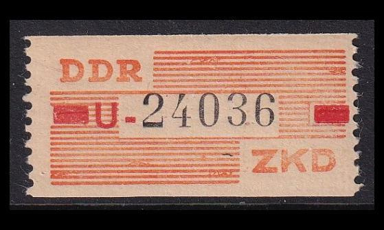 DDR DB-IX ** Virkamerkki julkaisematon (1960)