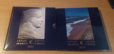 Eurorahasarja 2014 Latvia. 1c - 2€ UNC