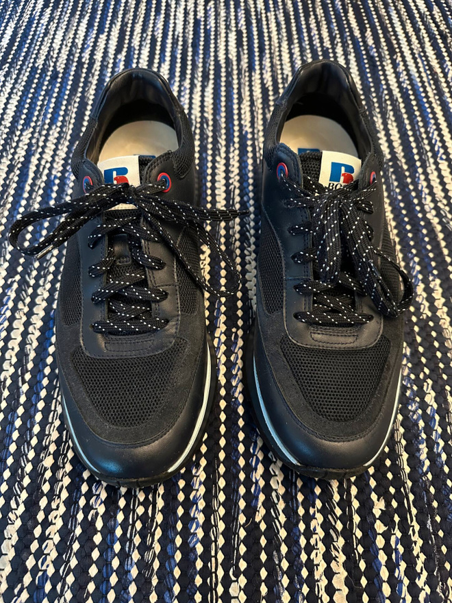Boss x Russell Athletic miesten nahkakengät (koko 44)