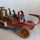 Vanha antiikkinen peltinen paloauto - pikkukuva 3