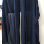 Sininen Hartiahuivi/ Kashmir-silkkihuivi / Cashmere -huivi - pikkukuva 4