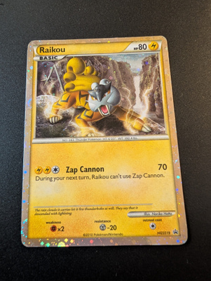 Raikou HGSS19 Promo