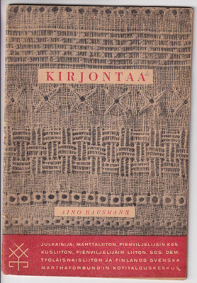 Aino Hausmann: Kirjontaa