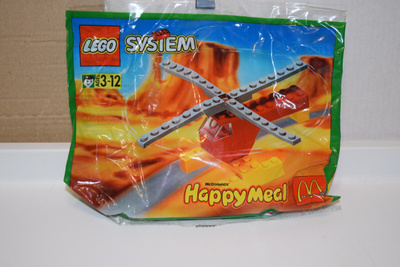 mcdonalds happy meal lego systems helikopteri