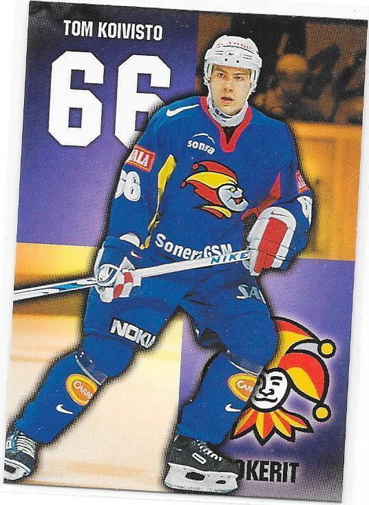 1999-00 CardSet #263 Tom Koivisto Jokerit
