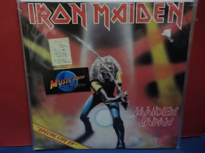 IRON MAIDEN - MAIDEN JAPAN EU -81 M-/EX- 12" EP