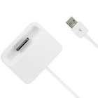 Deltaco iPhone/iPod Telakka Laturi, USB kaapeli 0.2m *UUSI* - pikkukuva 1