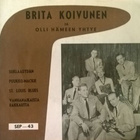 (7"EP) Brita Koivunen Ja Olli Hämeen Yhtye - pikkukuva 1