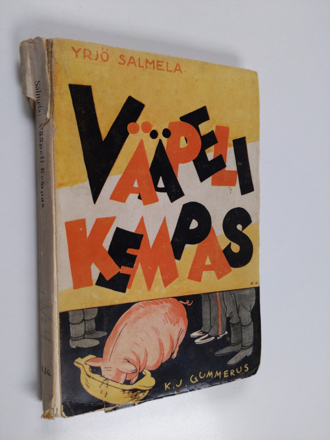 Yrjö Salmela : Vääpeli Kempas : muistelmia puolustuslaito...
