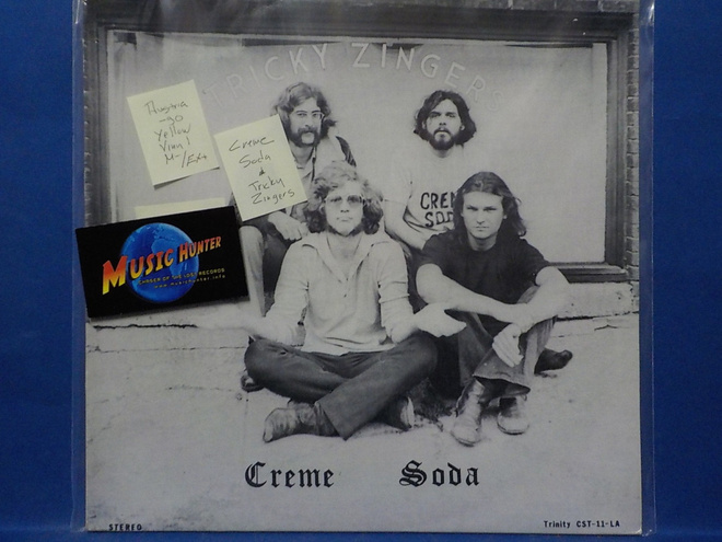 CREME SODA - TRICKY ZINGERS - AUSTRIA 1990 YELLOW M-/EX+ LP