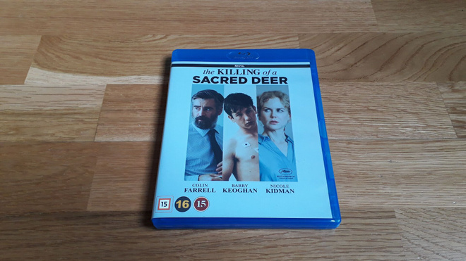 The Killing of a sacred deer Blu-ray vuokra
