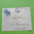 1913 POSTILÄHETYSKUORI Lakkasinetillä, kts! - pikkukuva 1