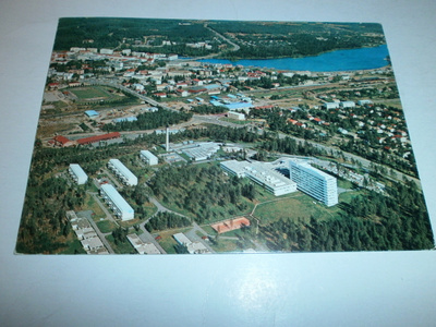 Kajaani, väri-ilmakuvapk, p. 1977