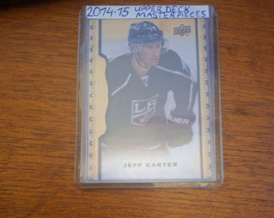 2014-15 Upper Deck Masterpieces-Framed Black Leather
