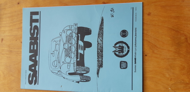 Saabisti toukokuu 1993 ralli erikoisnumero