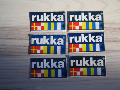 Rukka -tarroja yht.6 kpl