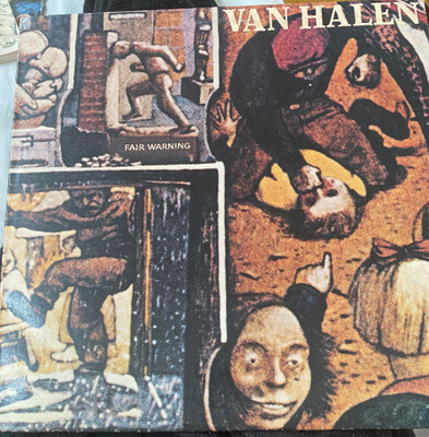 Van Halen: Fair Warning (1981) LP