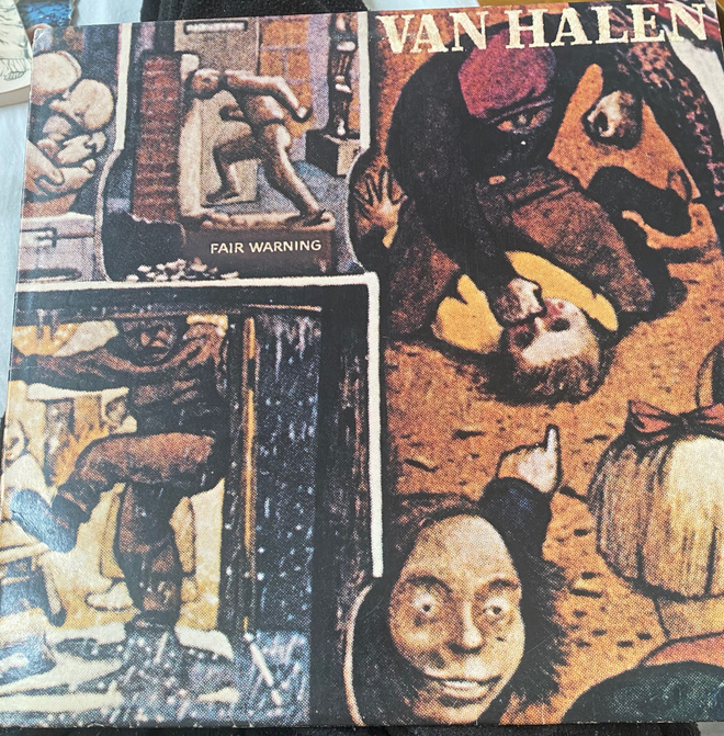 Van Halen: Fair Warning (1981) LP