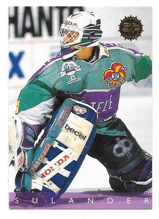 1995-96 SISU #43 Ari Sulander Jokerit MV