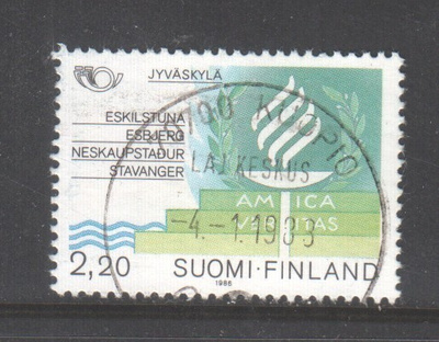 Loisto 1986 2,2 mk ystävyyskaupungit.